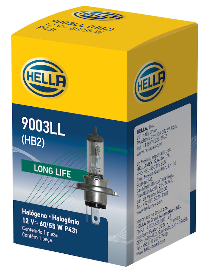 Load image into Gallery viewer, Hella Bulb 9003/HB2 12V 60/55W P43t LONG LIFE
