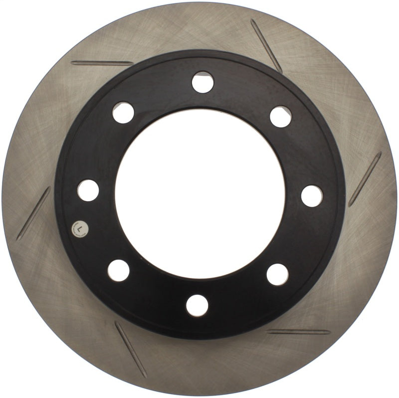 Load image into Gallery viewer, StopTech Power Slot 00-05 Ford Excursion / 99-04 F250/F350 Front Right Slotted CRYO Brake Rotor
