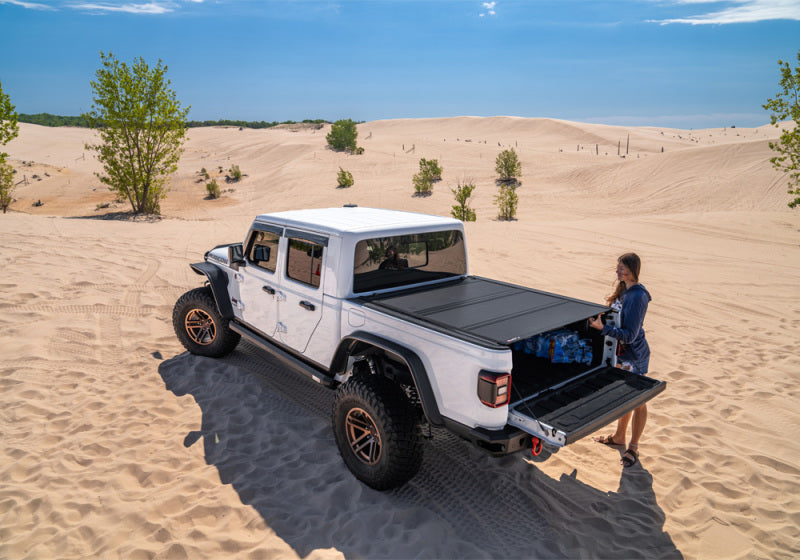 Load image into Gallery viewer, BAK 2020 Jeep Gladiator 5ft Bed BAKFlip MX4
