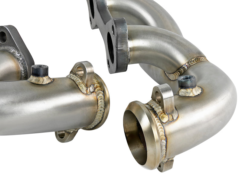 Load image into Gallery viewer, aFe Twisted Steel 1.75-2in 304 SS Headers 03-07 Ford Diesel Trucks V8-6.0L (td)
