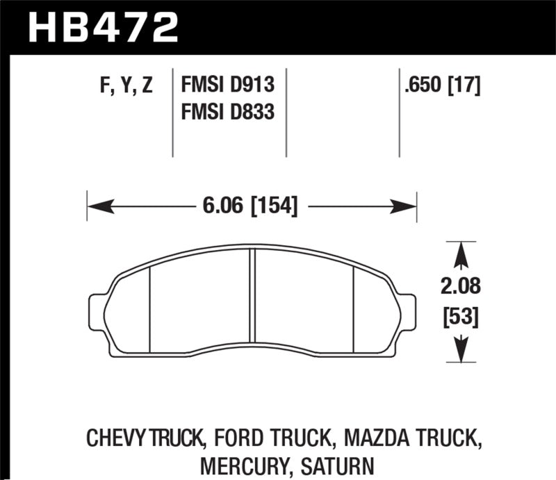 Load image into Gallery viewer, Hawk HPS Street Brake Pads
