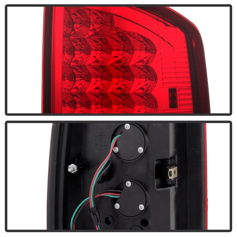 Load image into Gallery viewer, xTune Dodge Ram 02-06 1500 / Ram 2500/3500 03-06 LED Tail Light Red Clear ALT-JH-DR02-LED-RC
