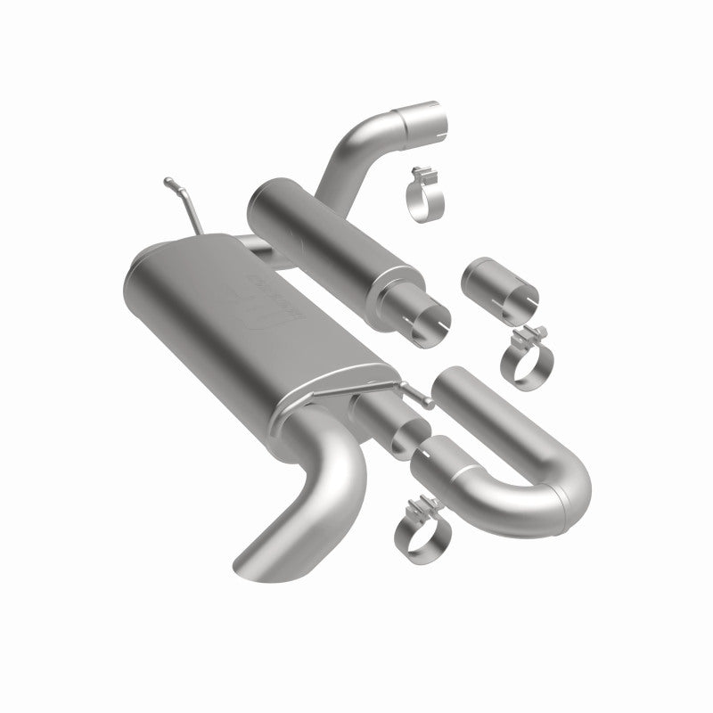 Load image into Gallery viewer, MagnaFlow 18-23 Jeep Wrangler JL 2.0L/3.6L Overland Series Axle-Back Exhaust
