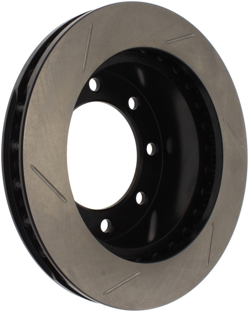 Load image into Gallery viewer, StopTech Power Slot 00-05 Ford Excursion / 99-04 F250/F350 Front Right Slotted CRYO Brake Rotor
