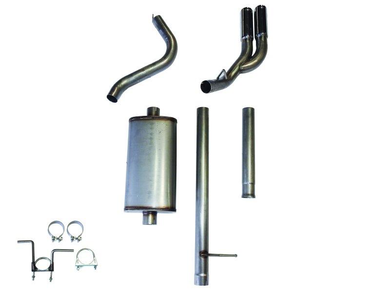 Load image into Gallery viewer, JBA 19-20 Chevy/GMC 1500 5.3L L82/L84 304SS Dual Side Exit Cat-Back Exhaust System
