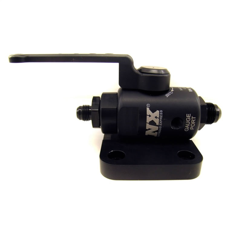Load image into Gallery viewer, Nitrous Express Remote Shutoff Nitrous Valve 4AN Male Inlet and Outlet
