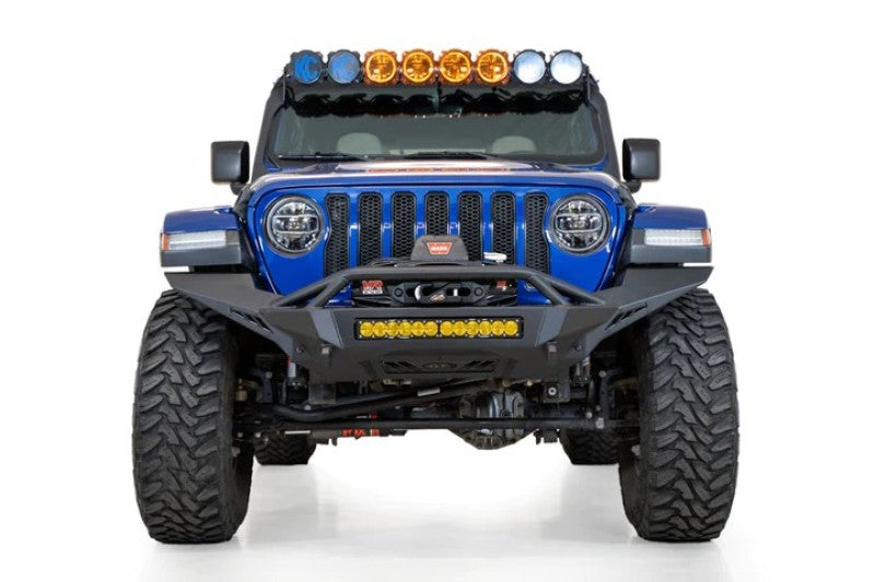 Load image into Gallery viewer, Addictive Desert Designs 18-23 Jeep Wrangler JL/JT Stealth Fighter Front Bumper
