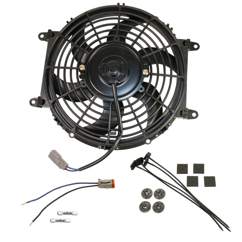 Load image into Gallery viewer, BD Diesel Universal Transmission Cooler Electric Fan Assembly - 10 inch 800 CFM
