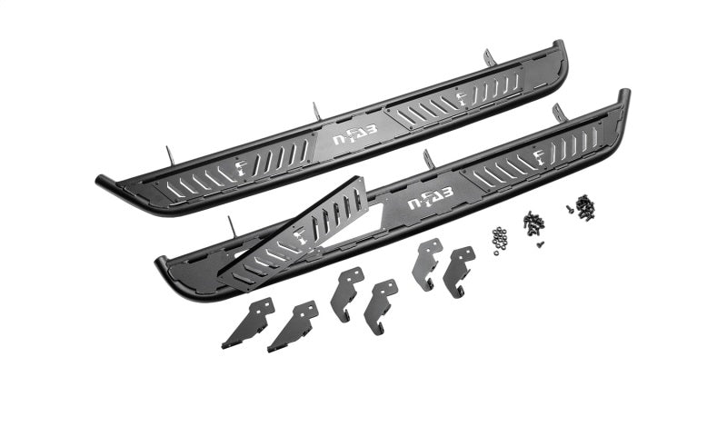 Load image into Gallery viewer, N-FAB 2021 Ford Bronco 4 Door Roan Running Boards - Textured Black
