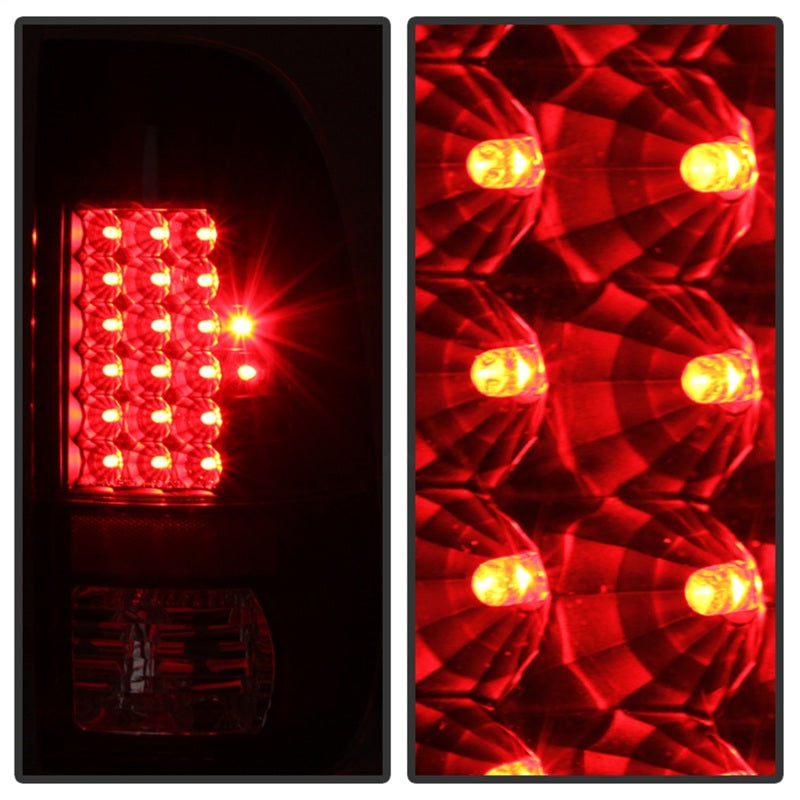Load image into Gallery viewer, xTune Ford Super Duty 08-15 LED Tail Lights Black ALT-JH-FS08-LED-BK
