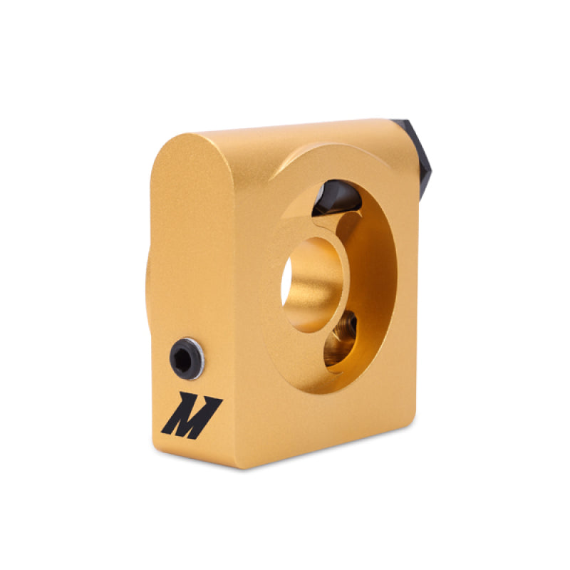 Load image into Gallery viewer, Mishimoto M22 x 1.5 Oil Sandwich Plate w/ Rear-Mounted Thermostat
