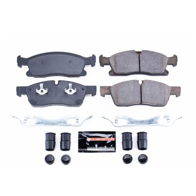 Load image into Gallery viewer, Power Stop 13-16 Dodge Durango Front Z23 Evolution Sport Brake Pads w/Hardware
