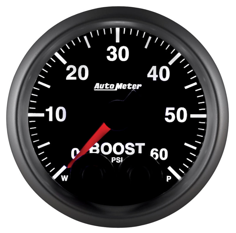 Load image into Gallery viewer, Autometer Elite 52mm 0-60 PSI Boost Peak &amp; Warn w/ Electronic Control Gauge
