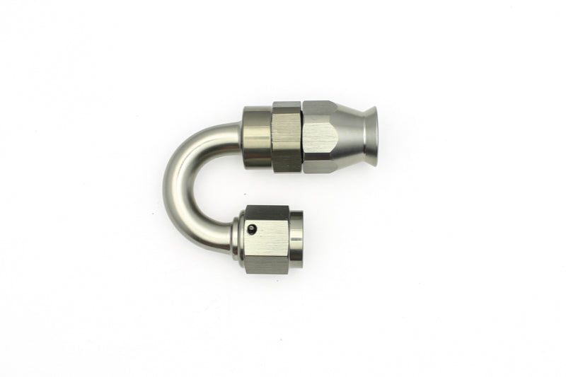 Load image into Gallery viewer, DeatschWerks 6AN Female Swivel 180-Degree Hose End PTFE (Incl. 1 Olive Insert)
