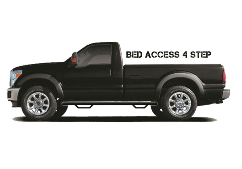 Load image into Gallery viewer, N-Fab Nerf Step 19-20 Chevy/GMC 1500 Regular Cab 6.5ft Bed - Bed Access - Tex. Black
