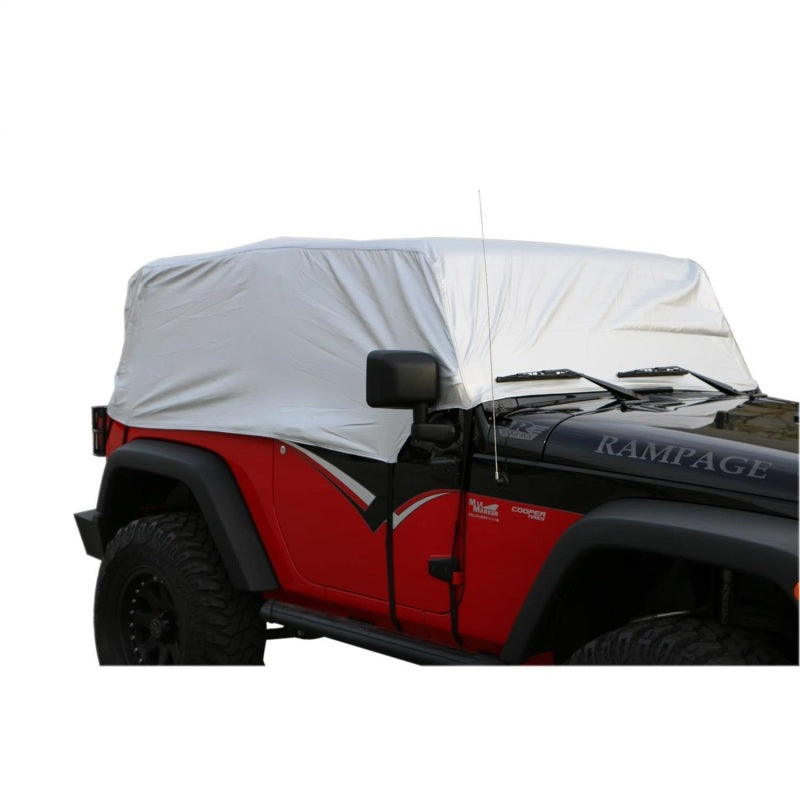 Load image into Gallery viewer, Rampage 2007-2018 Jeep Wrangler(JK) Cab Cover Multiguard - Silver
