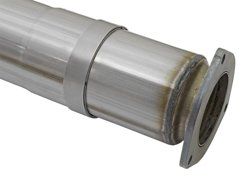 Load image into Gallery viewer, aFe ATLAS 5in DPF-Back Alum Steel Exhaust System w/Black Tip 2017 Ford Diesel Trucks V8-6.7L (td)
