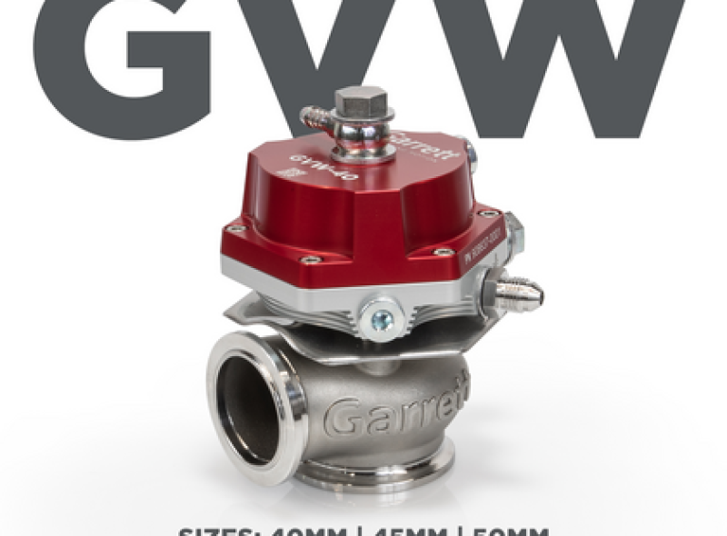 Load image into Gallery viewer, Garrett GVW-50 50mm Wastegate Kit - Red
