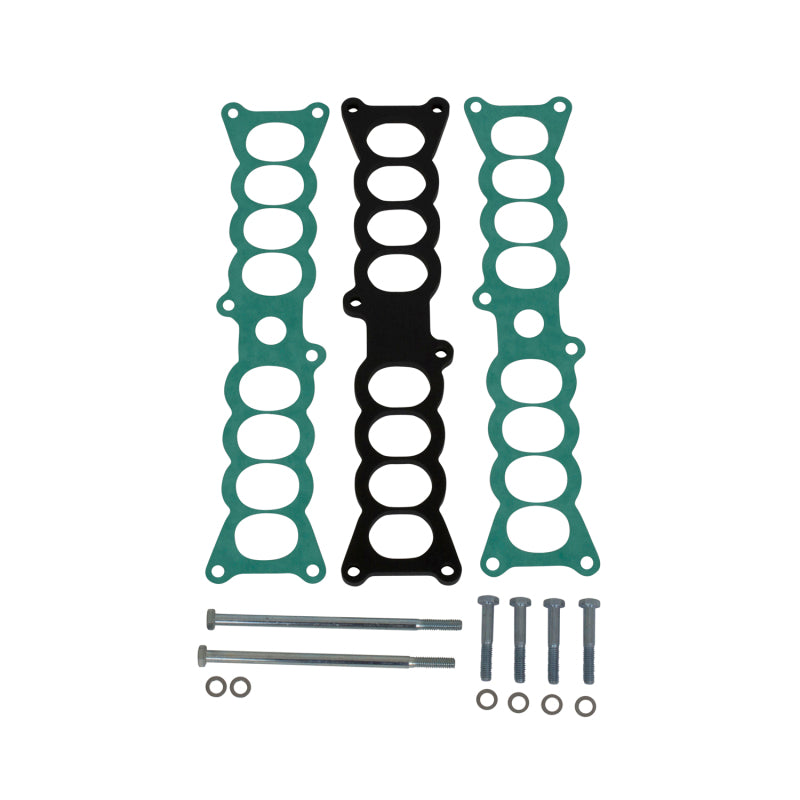 Load image into Gallery viewer, BBK 86-95 Mustang 5.0 Phenolic Manifold Spacer Kit Factory Ford 3/8
