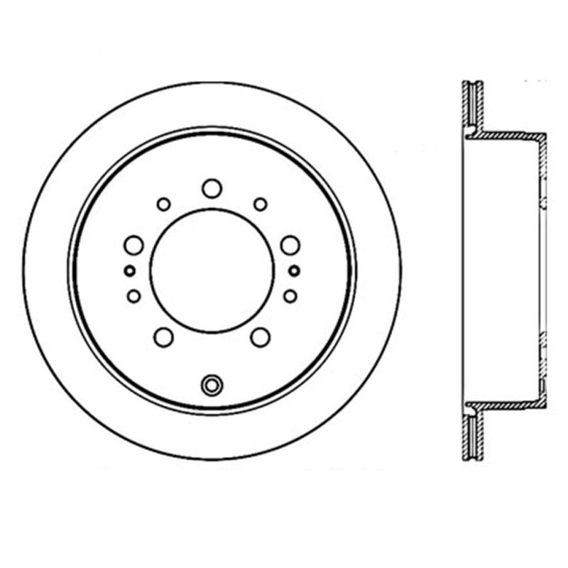 Load image into Gallery viewer, StopTech Slotted &amp; Drilled Sport Brake Rotor
