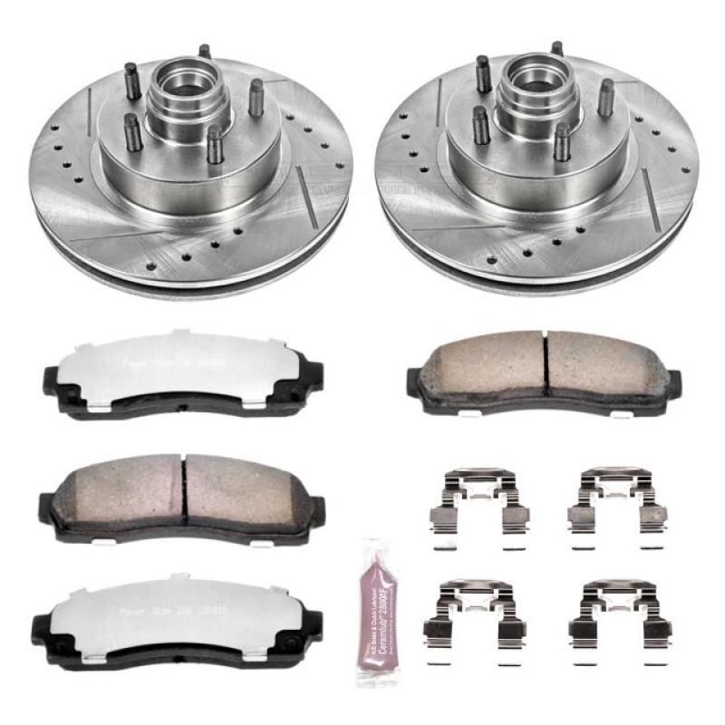 Load image into Gallery viewer, Power Stop 03-09 Ford Ranger Front Z36 Truck &amp; Tow Brake Kit
