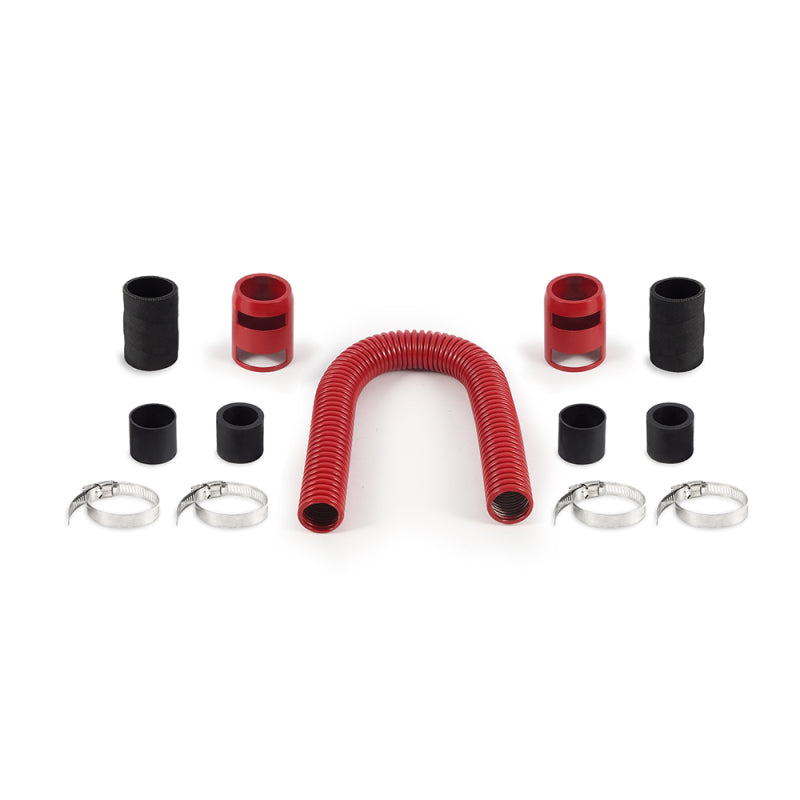 Load image into Gallery viewer, Mishimoto 24in Flexible Radiator Hose Kit Red
