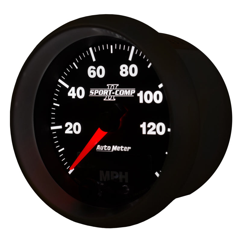 Load image into Gallery viewer, Autometer Sport-Comp II 3-3/8in 0-140MPH In-Dash Electronic GPS Programmable Speedometer
