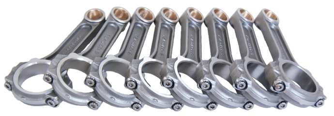 Eagle Chevrolet Big Block 4340 I-Beam Connecting Rod 6.135in w/ 7/16in ARP 8740 (Set of 8)