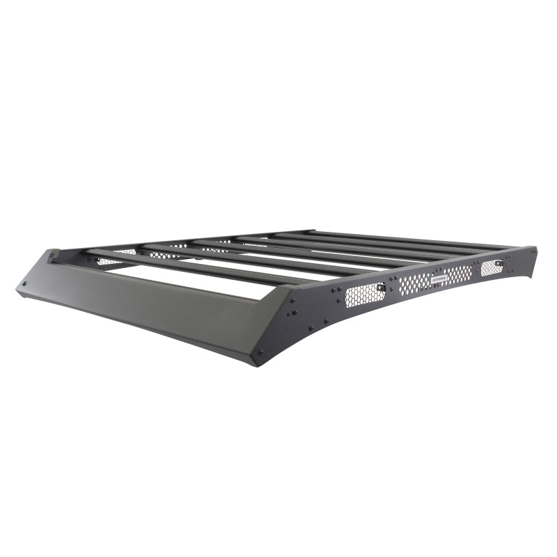 Load image into Gallery viewer, Go Rhino 16-23 Toyota Tacoma DC Ceros Low Profile Roof Rack - Tex. Blk
