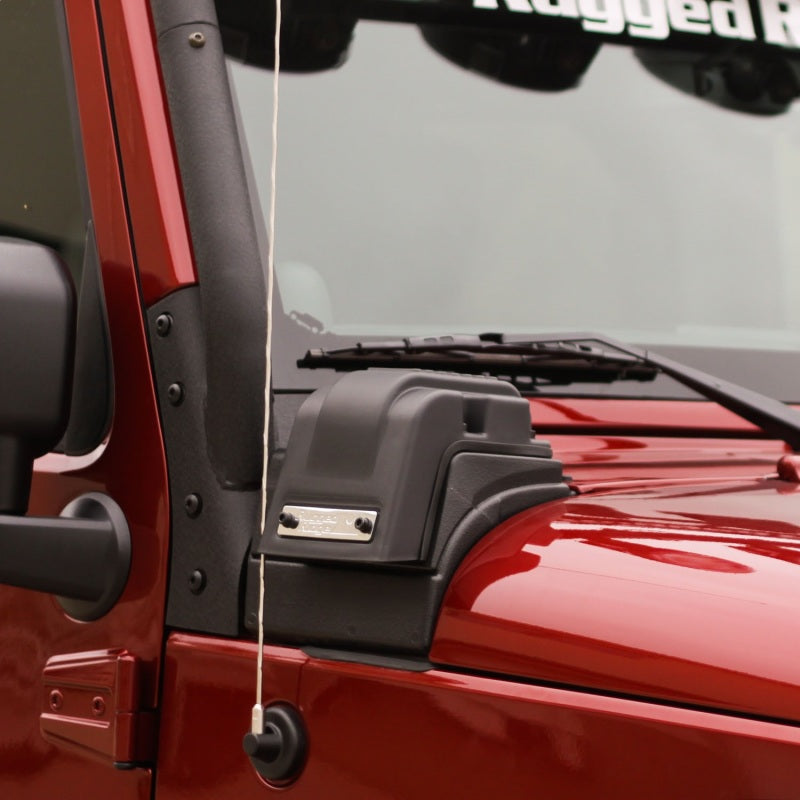 Load image into Gallery viewer, Rugged Ridge XHD Low-Mount Snorkel 3.6L 12-18 Jeep Wrangler JK
