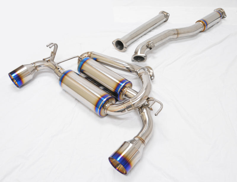 Load image into Gallery viewer, MXP 08-15 Mitsubishi Evolution 10 w/2 Section Pipes T304 SP Exhaust System w/Dual Exit
