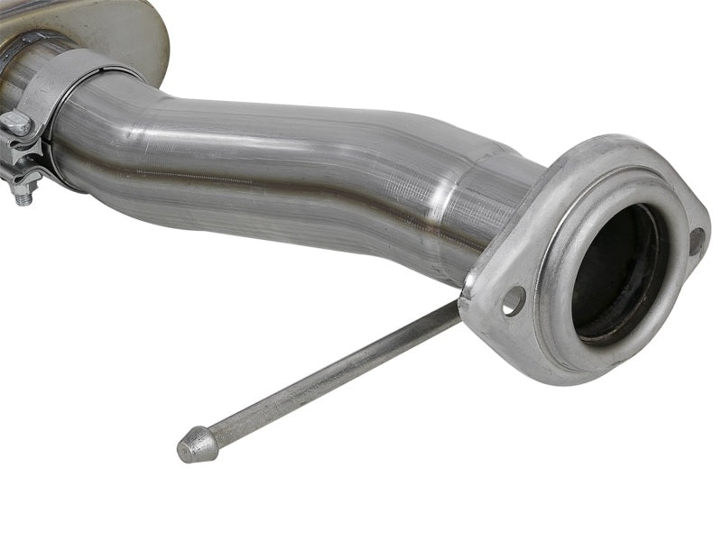 Load image into Gallery viewer, aFe Rebel Series 3in. to 2.5in. 409 SS C/B Exhaust 11-14 Ford F-150 V6-3.5L (tt) - Polished Tip
