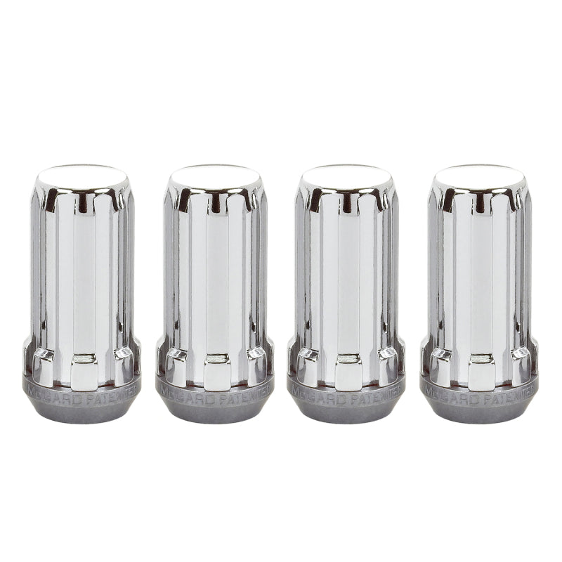 Load image into Gallery viewer, McGard SplineDrive Lug Nut (Cone Seat) M14X1.5 / 1.935in. Length (4-Pack) - Chrome (Req. Tool)
