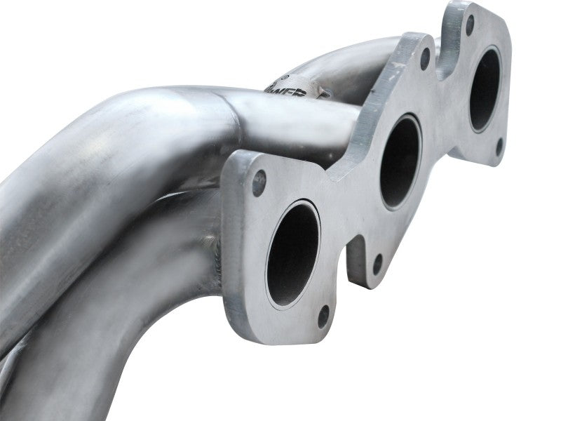 Load image into Gallery viewer, aFe 05-11 Toyota Tacoma V6-4.0L Twisted Steel 409 Stainless Steel Long Tube Header w/ Cat
