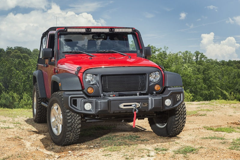 Load image into Gallery viewer, Rugged Ridge Spartan Grille 07-18 Jeep Wrangler JK
