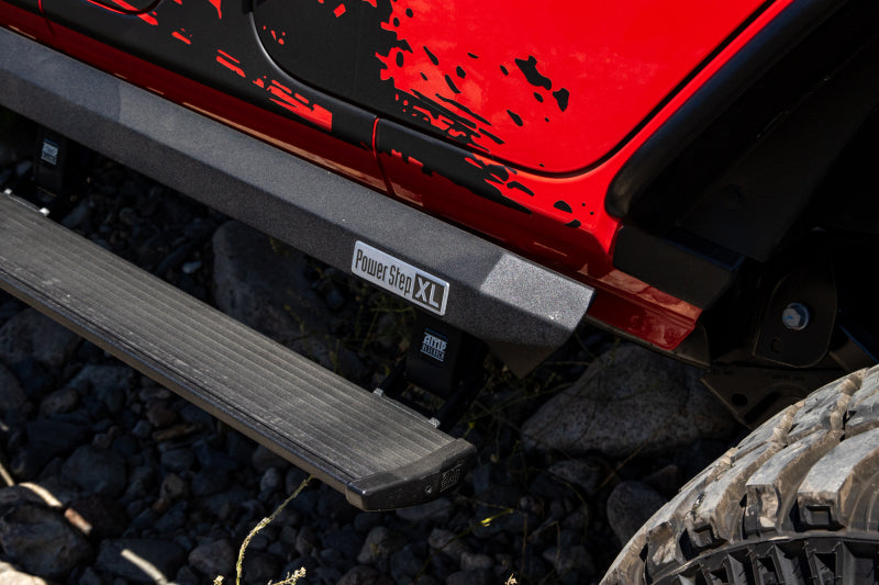 Load image into Gallery viewer, AMP Research 2007-2018 Jeep Wrangler (JK) 2 Door PowerStep XL - Black (Non Plug N Play)
