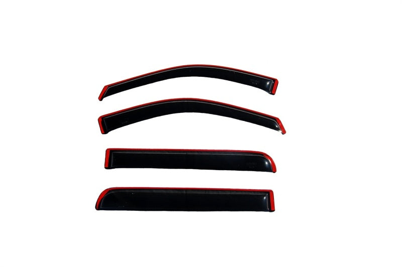 Load image into Gallery viewer, AVS 06-08 Lincoln Mark LT Ventvisor In-Channel Front &amp; Rear Window Deflectors 4pc - Smoke
