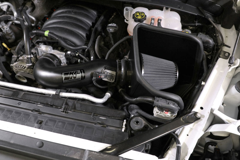 Load image into Gallery viewer, K&amp;N 2019 Chevrolet Silverado 1500 5.3L V8 Black Performance Intake Kit
