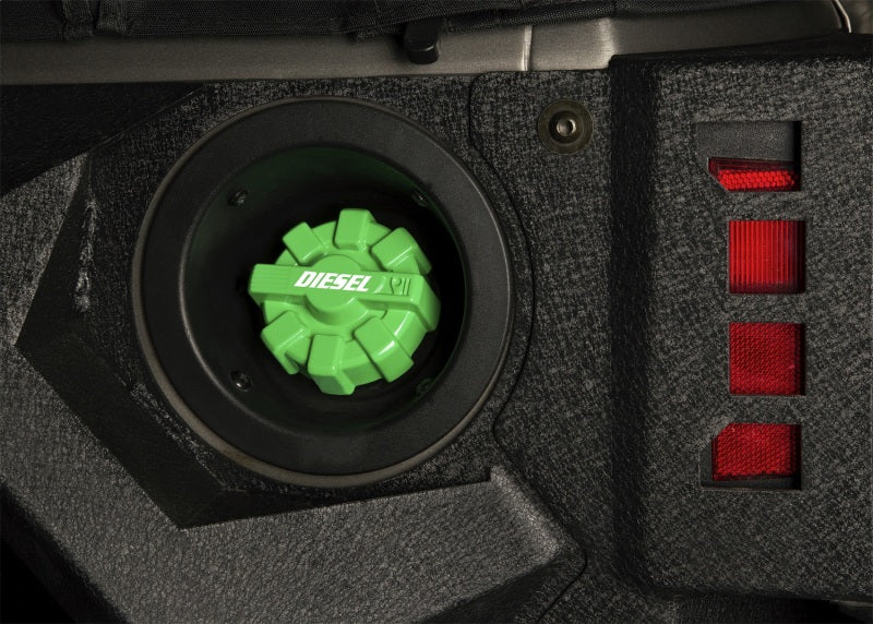 Load image into Gallery viewer, Rugged Ridge 07-20 Jeep Wrangler JK/JL / 2020 Gladiator JT Elite Aluminum Fuel Cap Green
