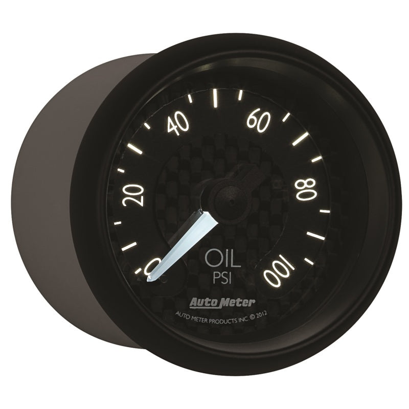 Load image into Gallery viewer, Autometer GT Series 52mm Mechanical 0-100 psi Oil Pressure Gauge
