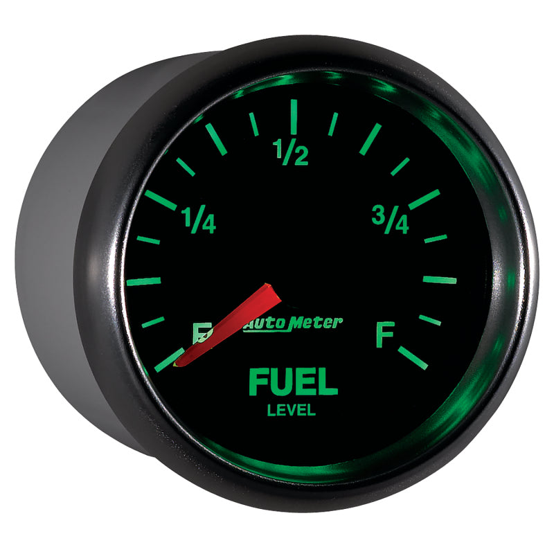 Load image into Gallery viewer, Autometer GS 2 1/16in. 0-280 Ohms Fuel Level Gauge - Stepper Motor
