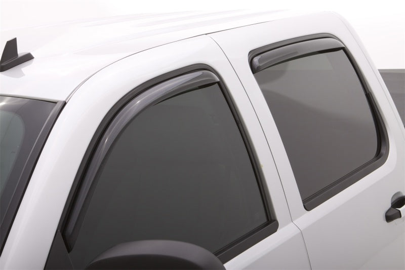 Load image into Gallery viewer, Lund 2017 Nissan Titan Crew Cab Ventvisor Elite Window Deflectors - Smoke (4 Pc.)
