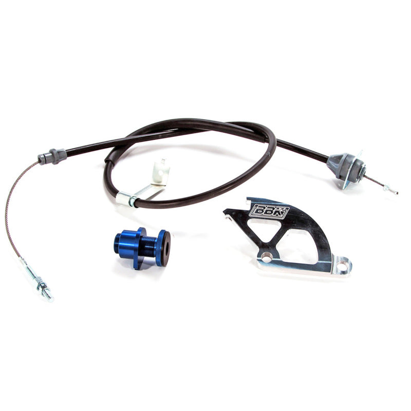 Load image into Gallery viewer, BBK 79-95 Mustang Adjustable Clutch Quadrant Cable And Firewall Adjuster Kit
