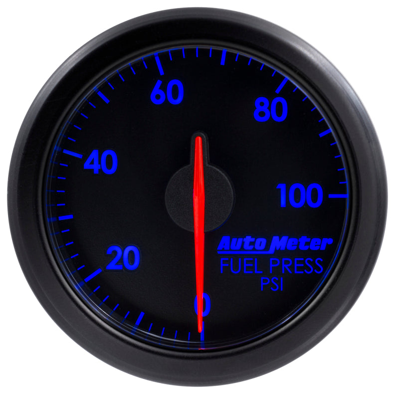 Load image into Gallery viewer, Autometer Airdrive 2-1/6in Fuel Pressure Gauge 0-100 PSI - Black
