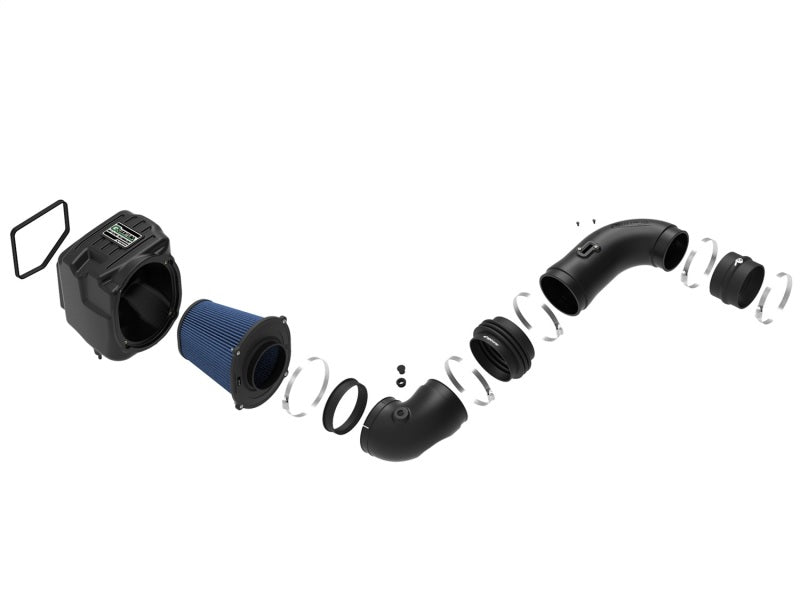 Load image into Gallery viewer, aFe Quantum Pro 5R Cold Air Intake System 08-10 GM/Chevy Duramax V8-6.6L LMM - Oiled
