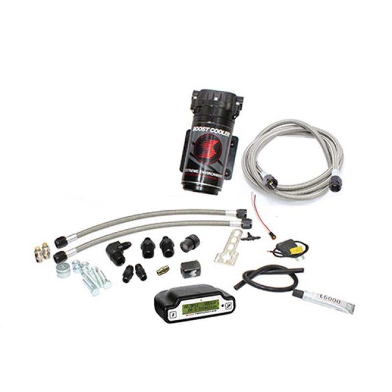 Load image into Gallery viewer, Snow Performance Stg 3 Boost Cooler EFI 2D MAP Prog Water Injection Kit (SS Brded Line/4AN) w/o Tank
