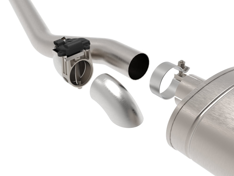 Load image into Gallery viewer, aFe Gemini XV 3in 304 SS Cat-Back Exhaust w/ Cutout 19-21 GM Silverado/Sierra 1500 V8- w/ Black Tips
