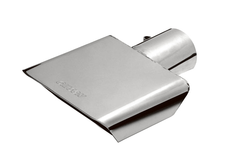 Load image into Gallery viewer, Gibson Rectangle Sport Tip - Center - 6x2.75in OD/2.5in Inlet/9.5in Length - Stainless
