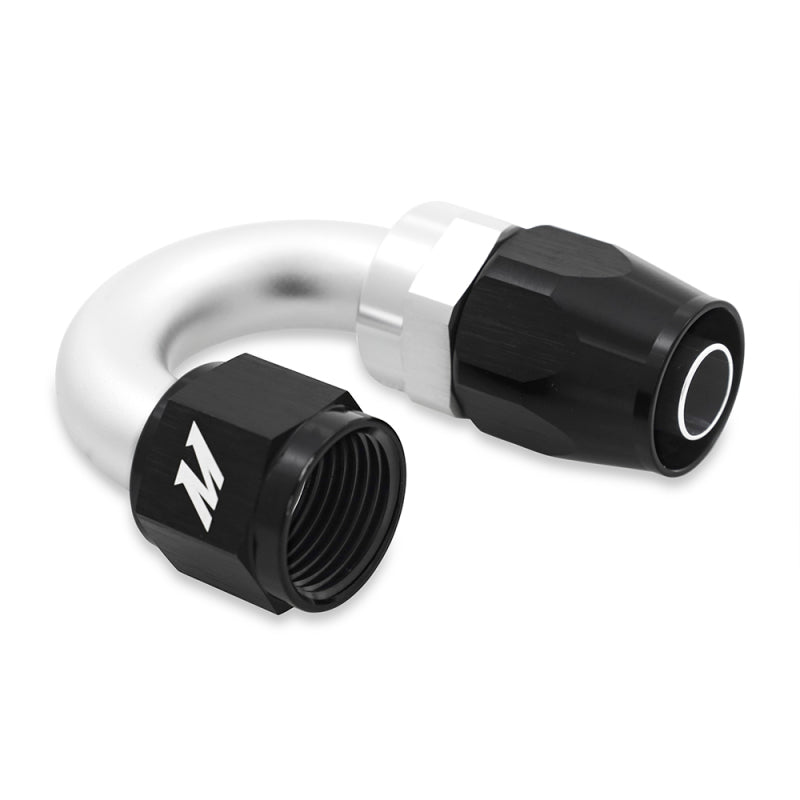 Load image into Gallery viewer, Mishimoto Aluminum -10AN 180 Degree Fitting - Black
