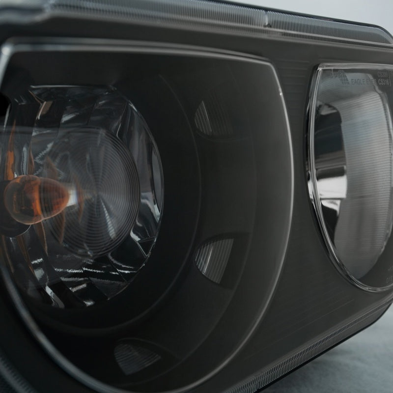 Load image into Gallery viewer, ANZO 2008-2014 Dodge Challenger Crystal Headlights Black
